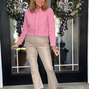 Urban Revivo size small pearl cardigan.